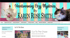 Desktop Screenshot of karenrosesmithmysteries.com